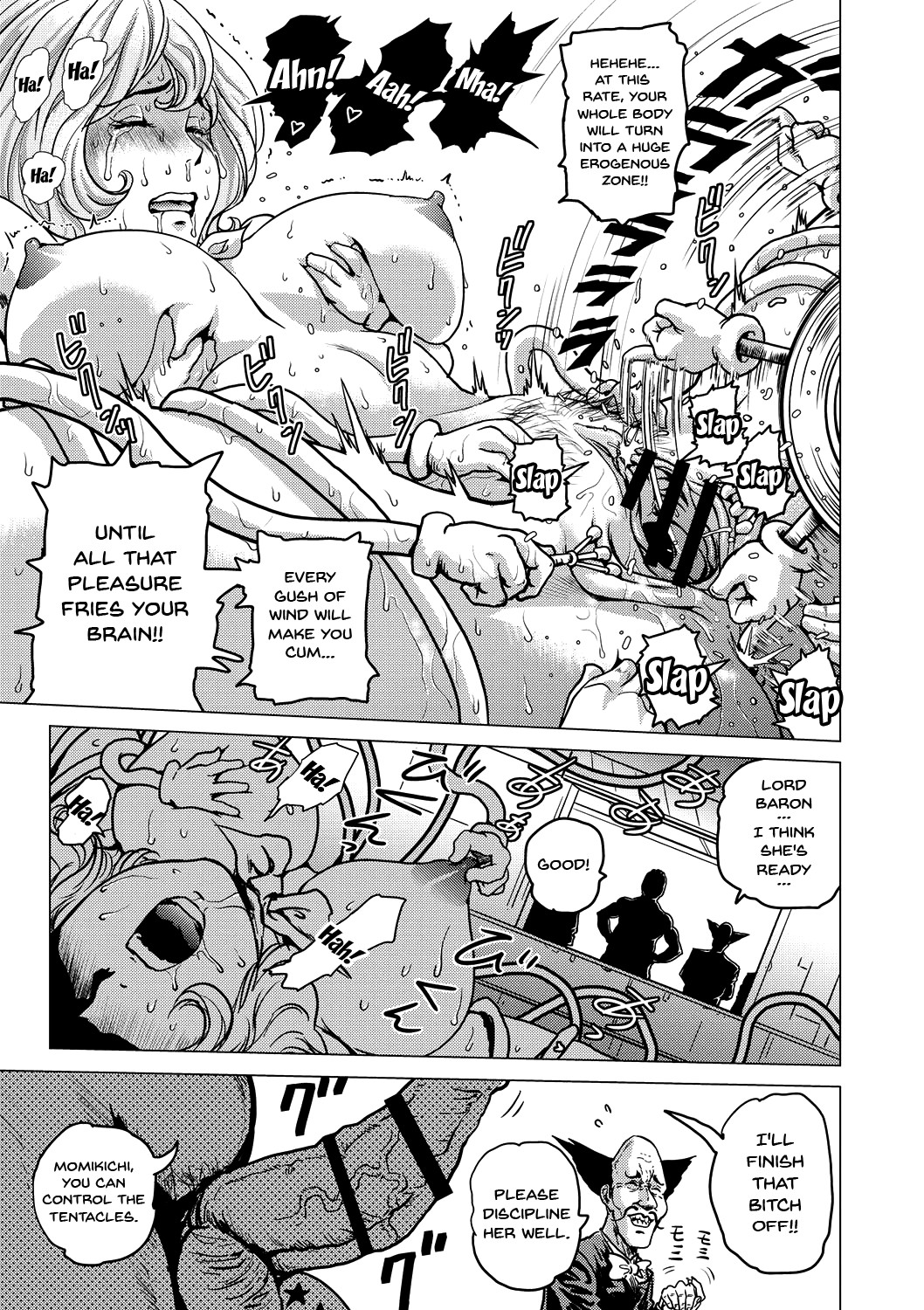 Hentai Manga Comic-Informal Heroine Gangbang-Read-110